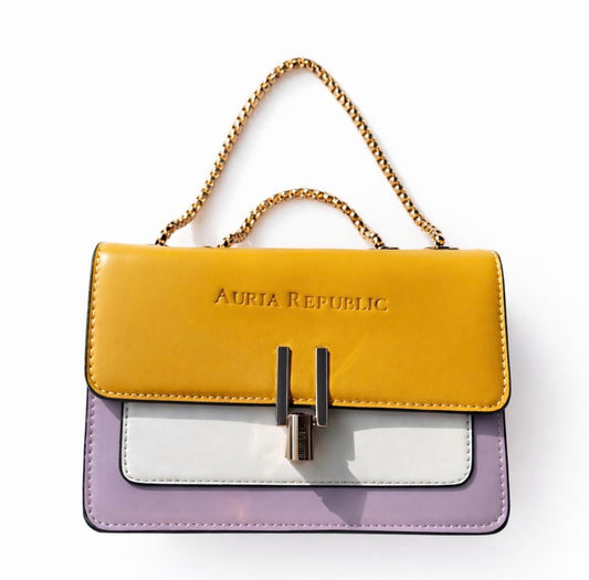 Auria Republic The Colorblock Hack Bag